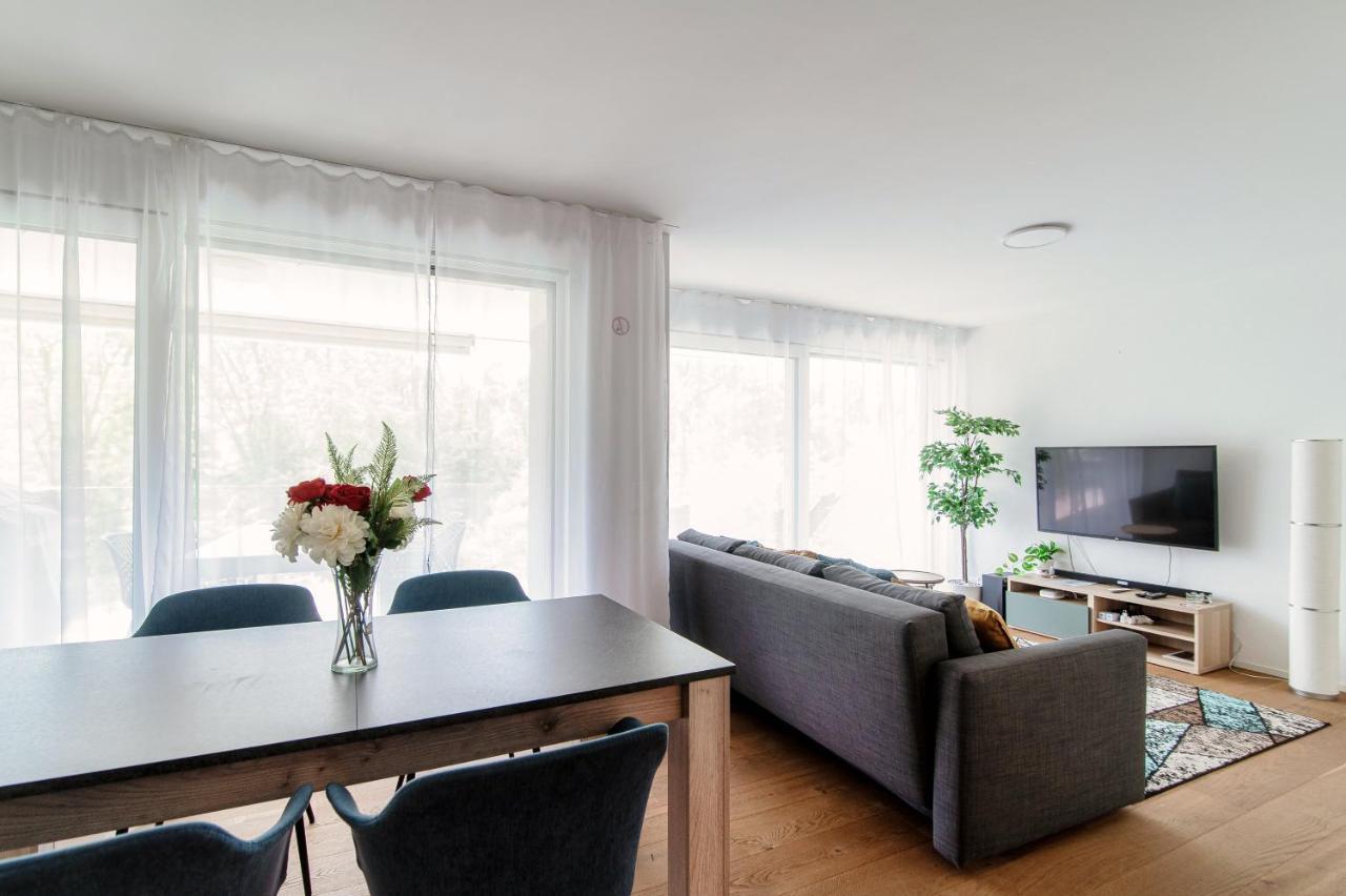 Linda Terrace By Quokka 360 - Modern One-Bedroom Flat With Sun Terrace 洛迦诺 外观 照片